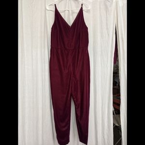 Banana Republic Velvet Jumpsuit